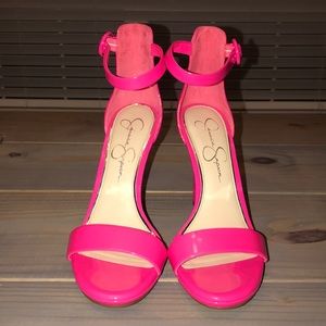 Hot Pink Jessica Simpson Heels